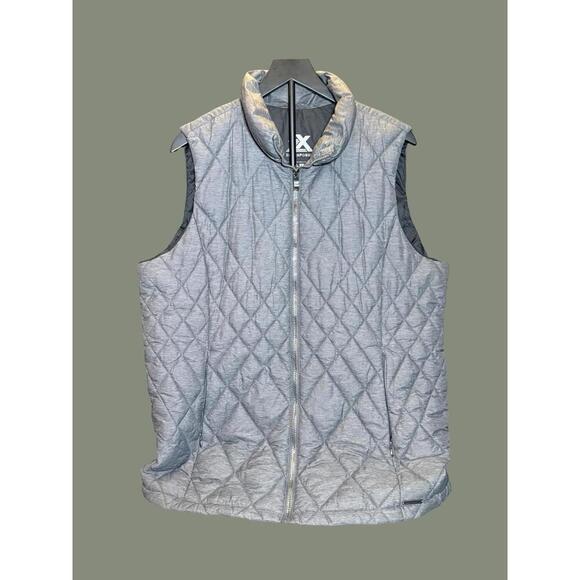ZeroXposur Jackets & Blazers - Zeroxposur Women's Lightweight Warm Comfy Puffer Vest In Gray XXL